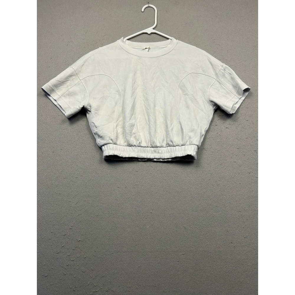 Lululemon Softstreme T-Shirt Recycled Polyester Modal Blue 4 Womens